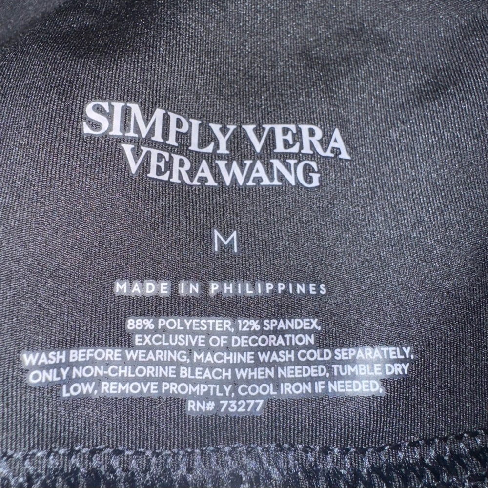 Simply Vera Vera Wang High Rise Legging – Size Medium - Picture 4 of 9
